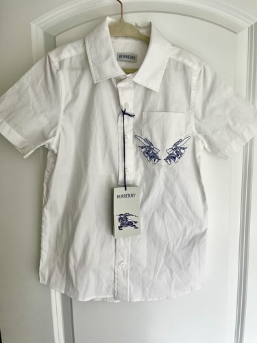 Camicia burberry bianca con - bianca,