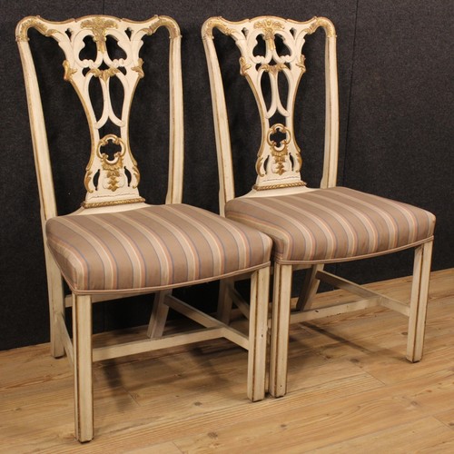 Coppia sedie laccate - di,