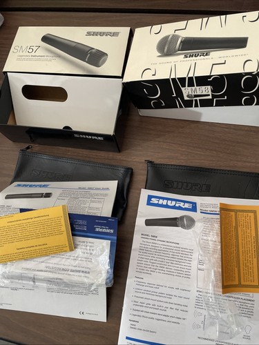 Shure sm58 sm57 scatole e - shure,