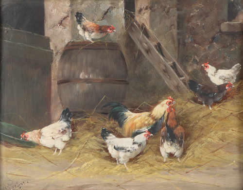 Quadro olio alfred - quadro,