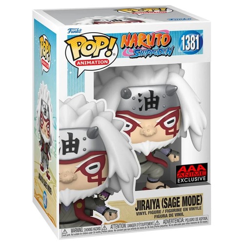 Funko pop naruto - naruto, jiraiya