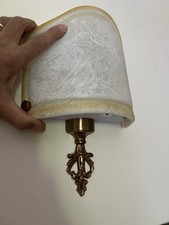 Tre applique da Parete di Colore Bianco per Interni