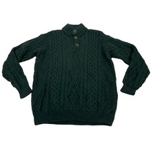 Maglione Aran Vintage In Lana