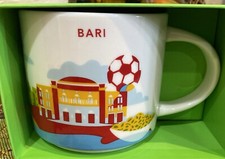 Tazza Starbucks You Are Here serie YAH BARI ITALIA 14 oz nuova con scatola venditore USA