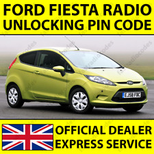 ✅CODICE PIN SBLOCCO RADIO FORD FIESTA PER SONY 6000 CD 4500 RDS TRAVELPILOT✅