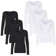 3er Pacco Donna Maglia a