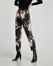 NWT ZARA PRINTED TROUSERS