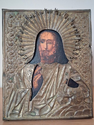 Antica icona russa - , legno