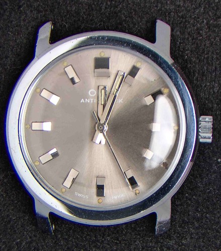 Oris quadrante grigio uomo