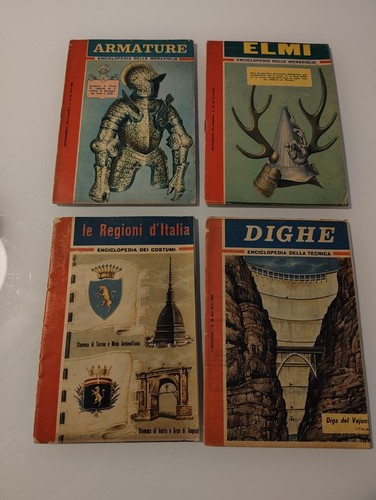 Lotto enciclopedia delle - pz.4,