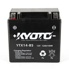 Batteria moto AGM Kyoto YTX14 per Kawasaki VN VULCAN 800 1995/1998