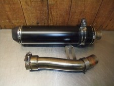 Yamaha FZ1-S Fazer 3C3H 2008 (2007-15) SP Engineering slip-on e link ottime condizioni #256