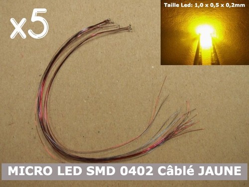 Pack 5pcs micro - led, smd