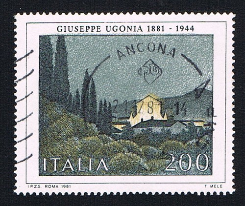 Italia francobollo arte - 1,