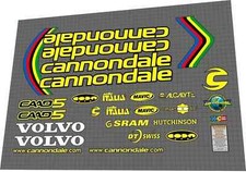 SET DECALCOMANIE CANNONDALE