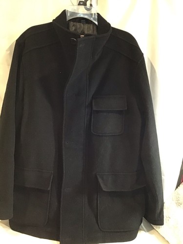Cappotto uomo lana nero - , taglia