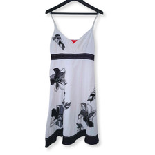 Abito lino bianco taglia 12