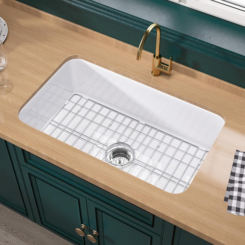 Lavello cucina bianco - 32",