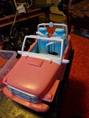 Mattel barbie auto jeep - mattel,