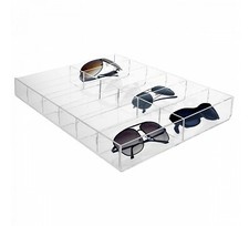 E-323 EPO-C Porta occhiali in plexiglass trasparente DA BANCO 12 35.00 42.00 6.0