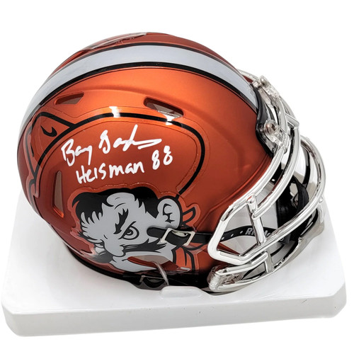 Barry sanders firmato - firmato, oklahoma