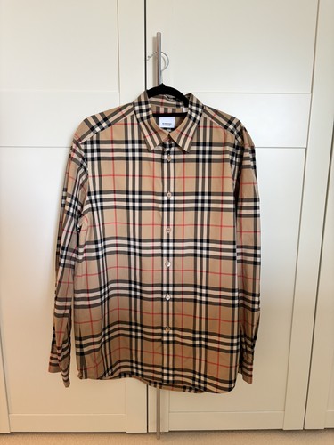 Camicia classica uomo burberry - classica,