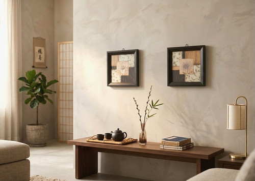 Coppia quadri con fiori - quadri,