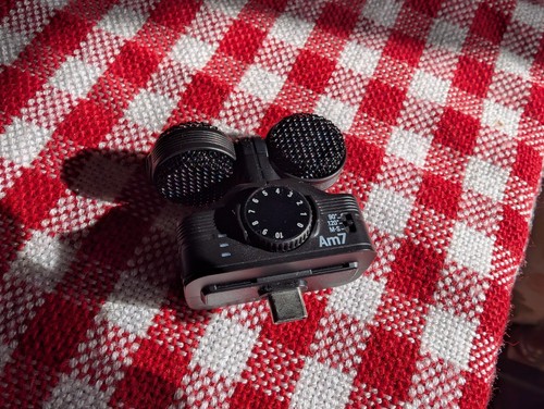 Microfono stereo zoom am7 - microfono,