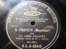 1905 LUIGI COLAZZA Milan G&T PROPHETE Profeta Inno Re Del Cielo 2-52415