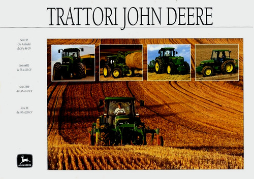 Trattori john deere serie - john,