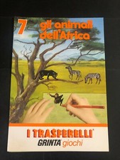I TRASFERELLI GRINTA GIOCHI n 7 GLI ANIMALI DELL'AFRICA