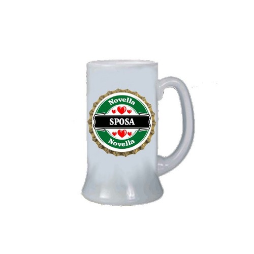 Boccale birra bicchiere - , donna