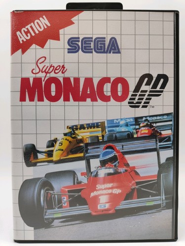 Videogame super monaco sega - monaco, gp