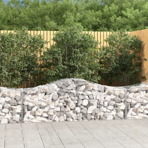 Vidaxl cesto gabbione arco - gabbione,