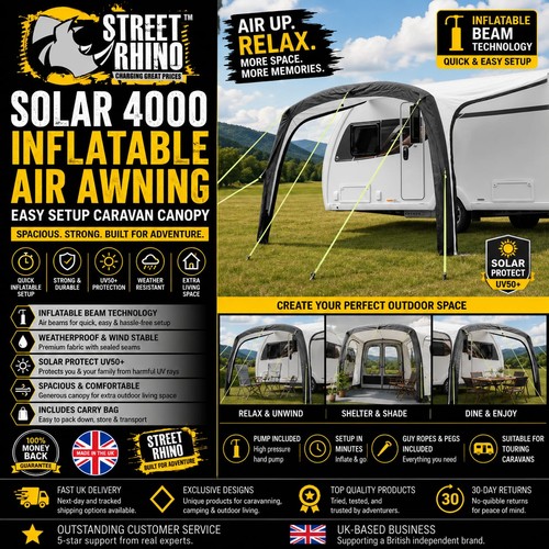 Tenda gonfiabile aria - ad, solar