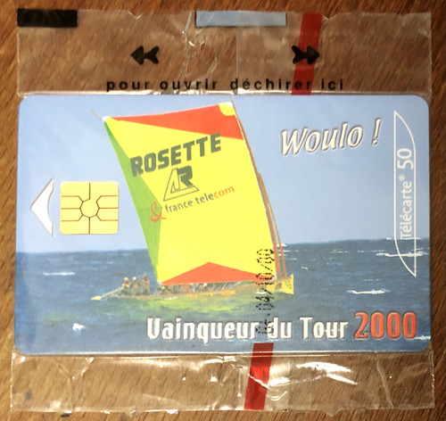 Yole voile telecarte - yole, rÉf
