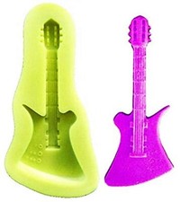 Stampo in silicone chitarra elettrica artigianale fai da te creazione I.21164