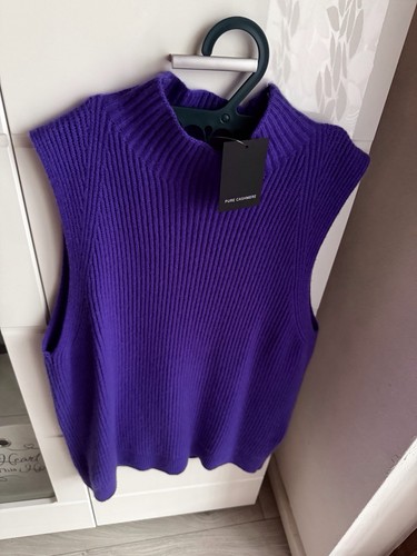 Kaschmir pullunder damen l - pullunder,