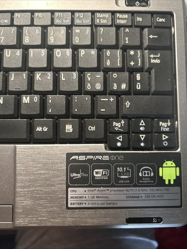 Acer windows funzionante da - 7,