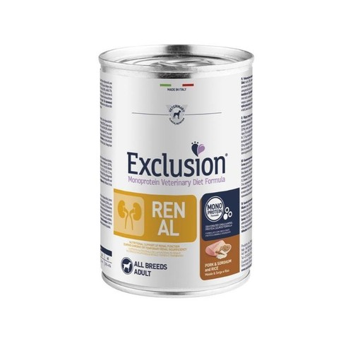 Exclusion vet diet renal all