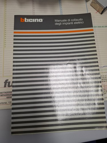 Manuale collaudo impianti - manuale,