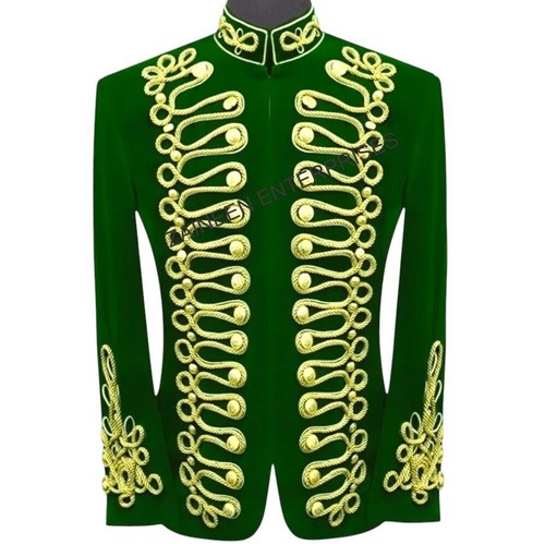 Giacca militare ussaro verde