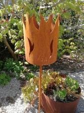 Torcia da giardino in acciaio