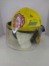 Casco pompiere giallo