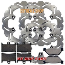 Front+Rear Brake Disc Rotor +