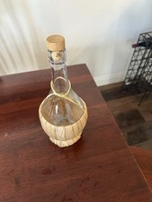 Vintage Chianti Wine Bottle