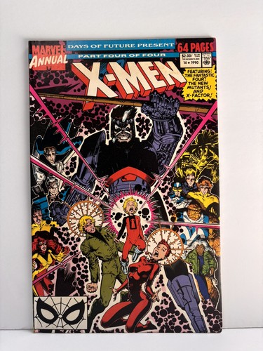 Men annual 1990 marvel - x-men, #14