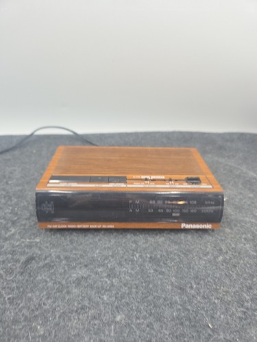 Radio orologio panasonic am - orologio, fm/am