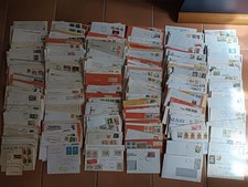 ITALIA: MEGA LOTTO DI 539 PEZZI DI STORIA POSTALE DEGLI ANNI 1954-1985!!!!!!