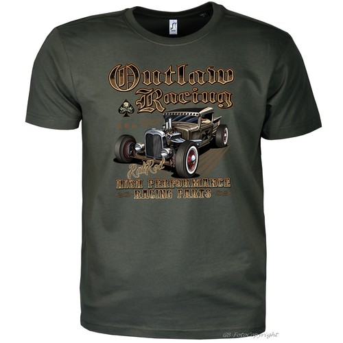 Shirt hot rod motivo - t-shirt,